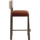 Bayard 36.5 inch Dark Bronze / Meg Rust / Terri Nutmeg Counter Stool